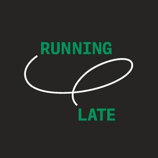 runninglatebybreve logo
