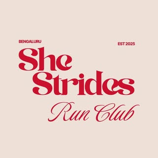 She Strides Run Club logo